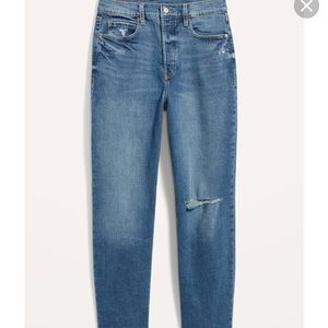 Old Navy Ski High Straight Jeans